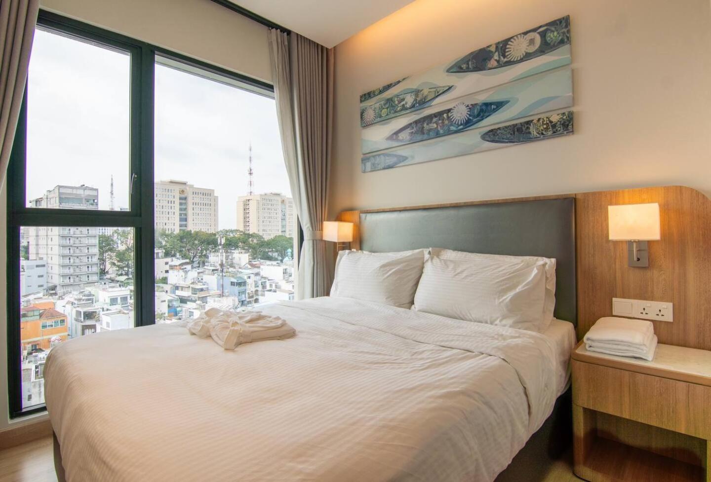 Luxury 2 Or 3Br Apartment In Dist 1 N Pool, Gym, Airport Pickup Ho Si Minh-város Kültér fotó